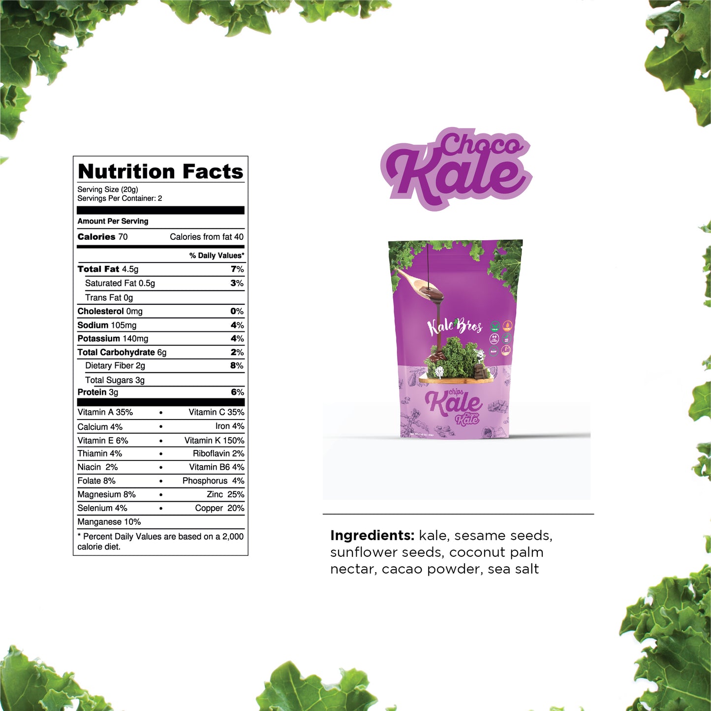 Choco Kale - Kale Bros