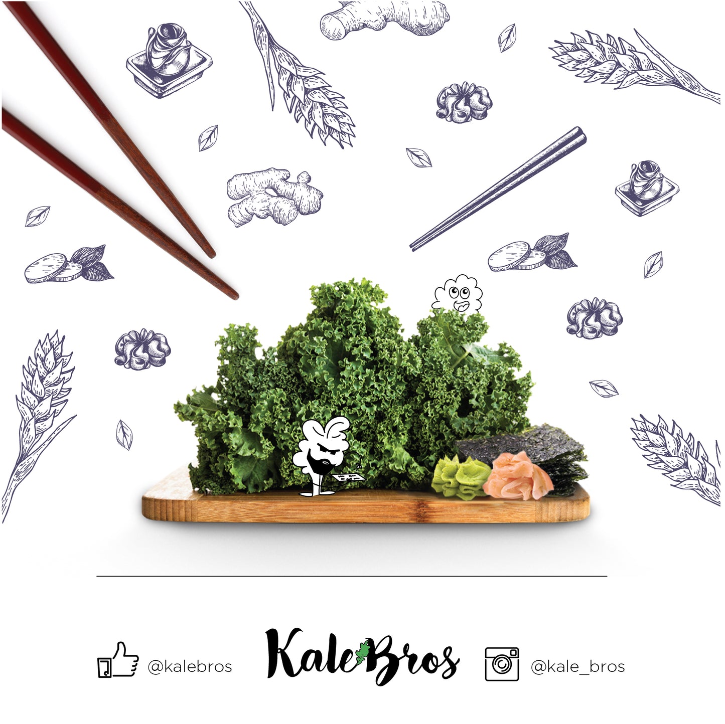 Not-So Sushi - Kale Bros